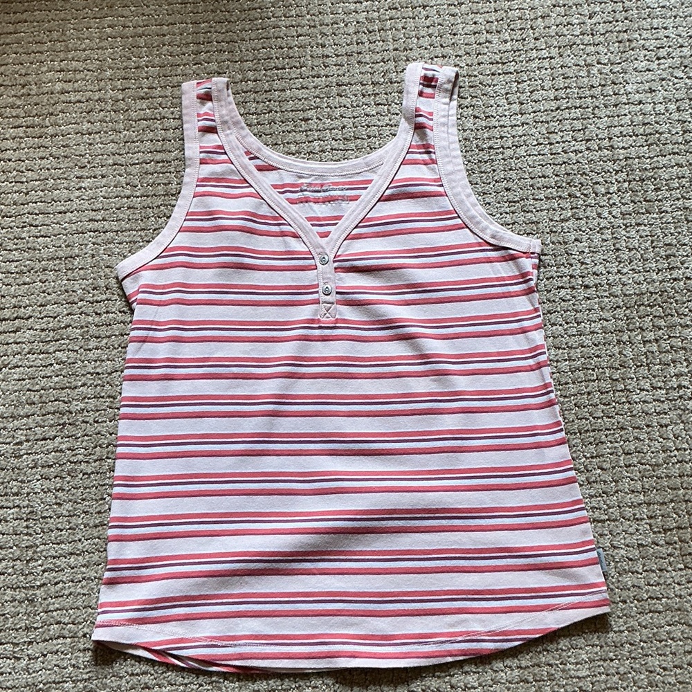 Eddie Bauer striped tank top